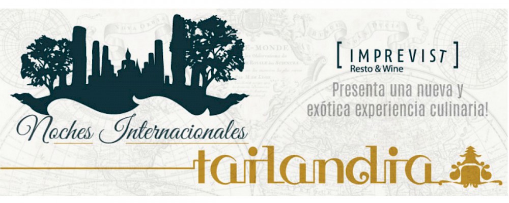 Cena tailandesa de 5 platos en Imprevist Playa del Carmen