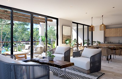 Tulum Real Estate Listing | Yaaxlum 3 Bedroom L.O