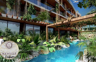Tulum Real Estate Listing | Menesse Condos Tulum 1 Bedroom