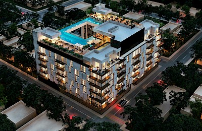 Playa Del Carmen Real Estate Listing | Ceiba at 25 3 bedrooms