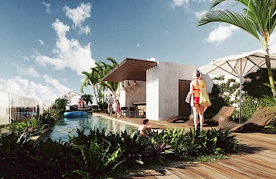 Playa Del Carmen Real Estate Listing | Sensai Downtown 2 Bedrooms