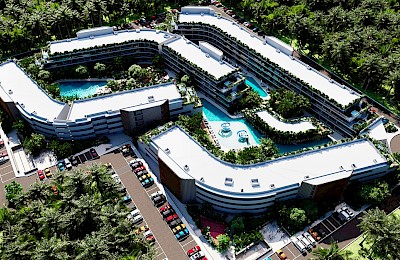Playacar Real Estate Listing | The Leaf Playacar 3 Bedrooms L.O.