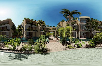 Tulum Real Estate Listing | Le Rêve Cenote 2 Bedroom Terrace
