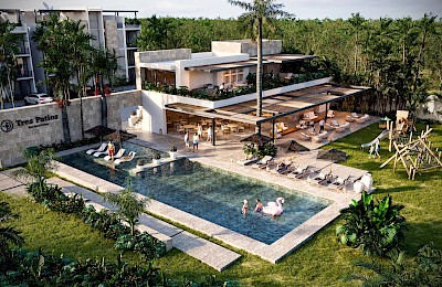 Playa Del Carmen Real Estate Listing | Tres Patios 3 bedroom