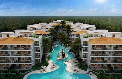 Puerto Aventuras Real Estate Listing | Puerto Aqua 3 Bedrooms