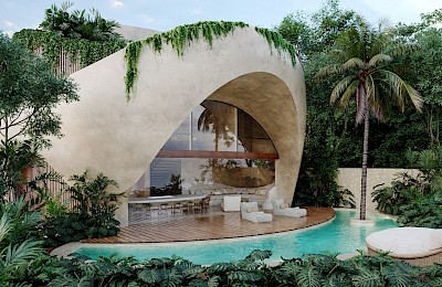 Tulum Real Estate Listing | Ahimsa Houses Las Conchas 6 Bedrooms