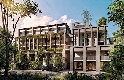 Tulum Real Estate Listing | Constelada Studio with pool