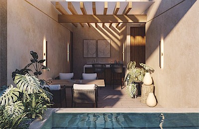 Tulum Real Estate Listing | Constelada 3 bed PH pool and jacuzzi