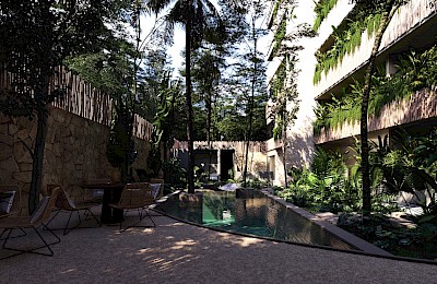 Tulum Real Estate Listing | Xunkari Towers 1 bed