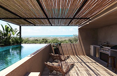 Tulum Real Estate Listing | Xunkari Towers 2 bed
