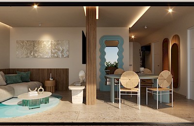 Playa Del Carmen Real Estate Listing | Corazon de Playa 2 bed lock off