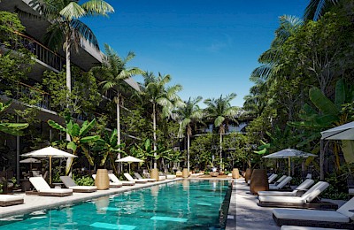 Playacar Real Estate Listing | Legacy by AWA 2 bed PH